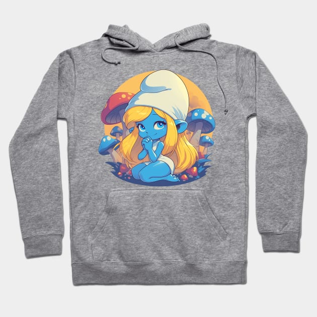 smurf Hoodie by StevenBag